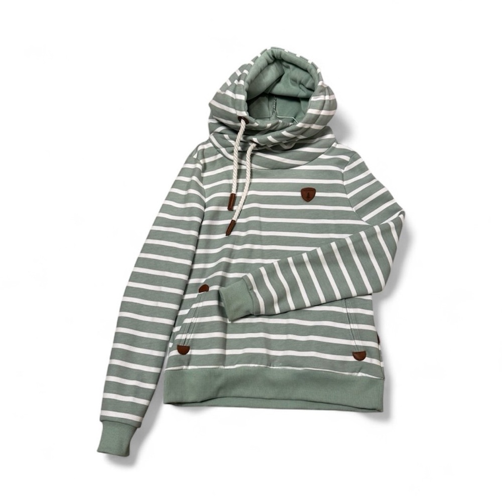 Wanakome Sage and White Hoodie